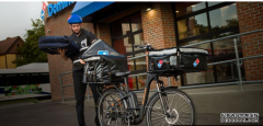 达美乐将使用电动自行车在美国各地运送披萨